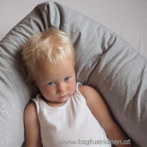 Stillkissen "Stars warm grey"