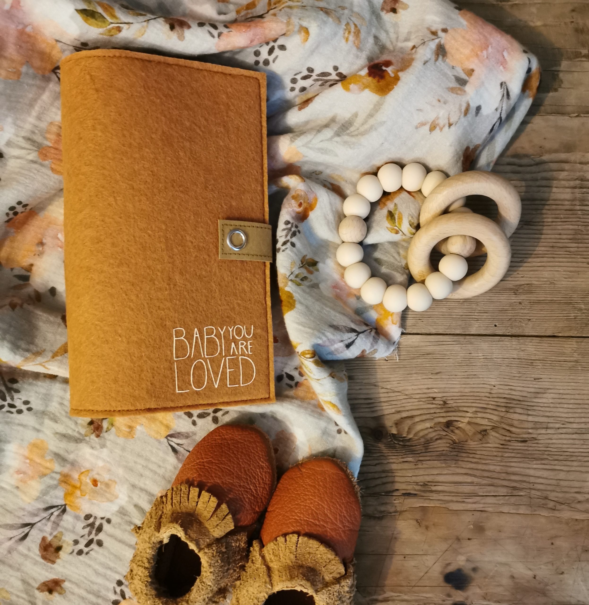 Mutter-Kind-Passhülle "Baby you are loved" – Bild 2