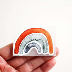 Bügelbild "Regenbogen"