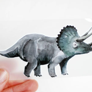 Bügelbild "Dinosaurier - Triceratops"