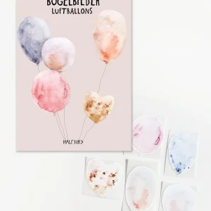 Bügelbilder "Luftballons" 5er Set