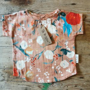 Musselin Hemdchen Blumen "Sale"