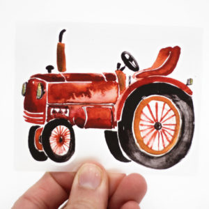 Bügelbild "Traktor"