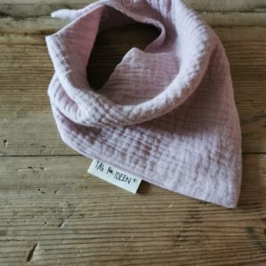 Dreiecktuch Musselin "S" rosa