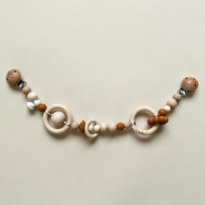 Kinderwagenkette "haselnuss"