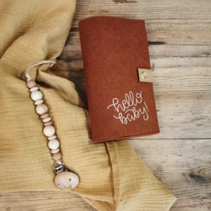 Mutter-Kind-Passhülle "hello baby"