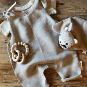 Leinen Overall natur