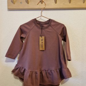 Jersey-Kleid staublila
