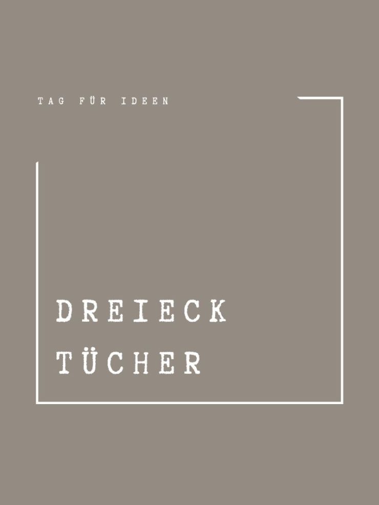 Dreiecktücher
