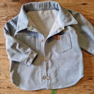 Jeansjacke aus washed Denim