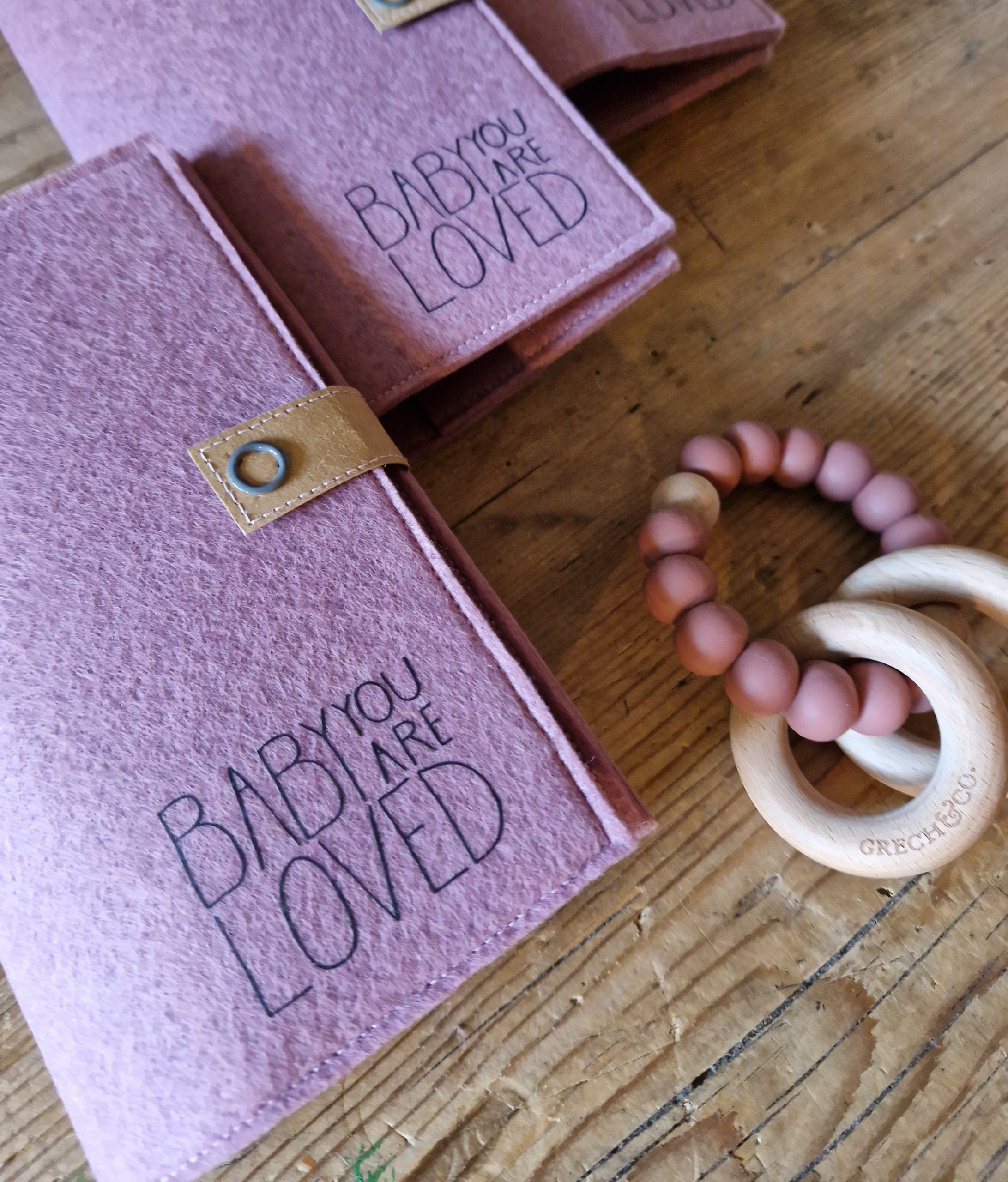 Mutter-Kind-Passhülle "Baby you are loved" – Bild 5