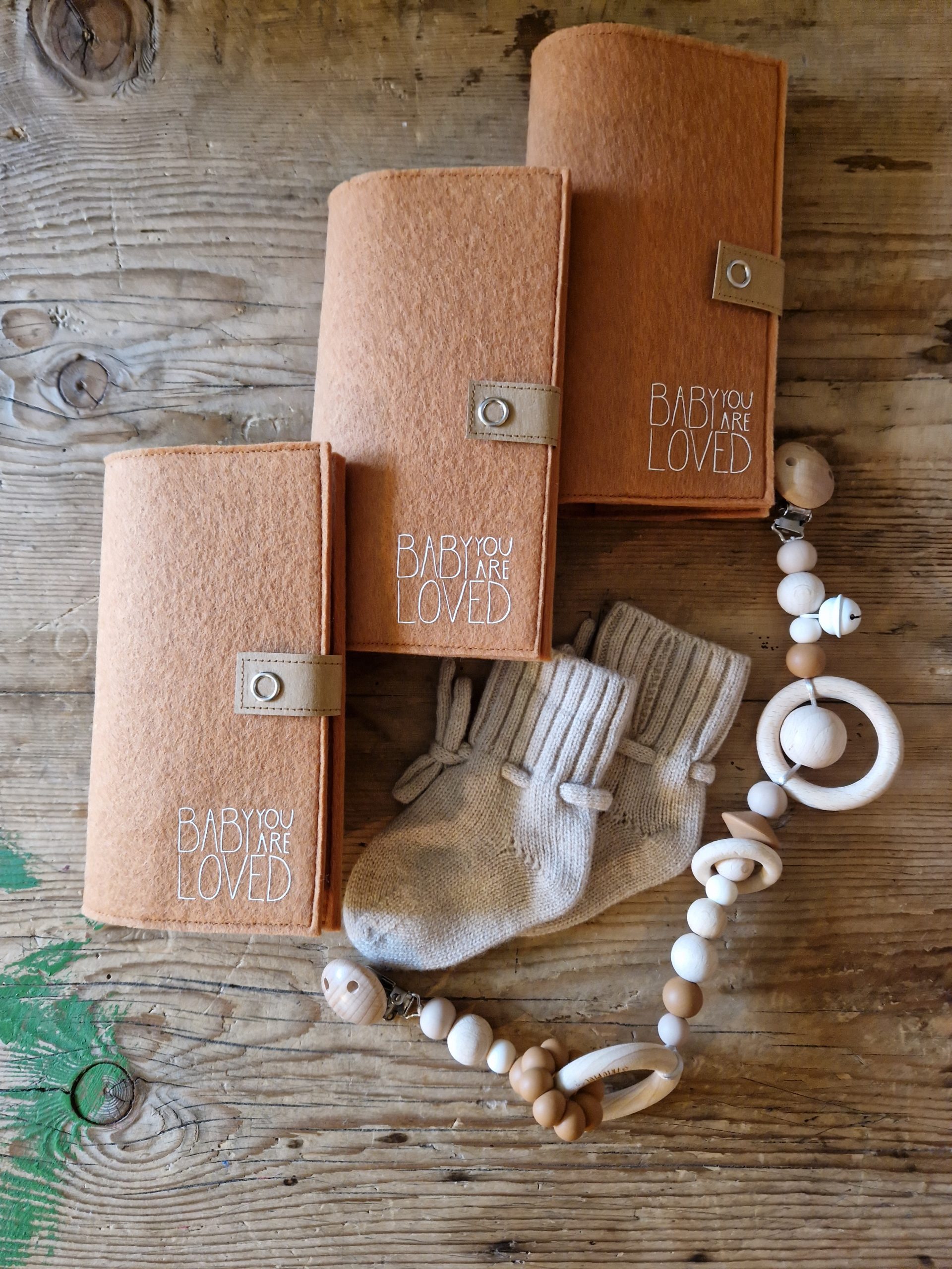 Mutter-Kind-Passhülle "Baby you are loved" – Bild 3