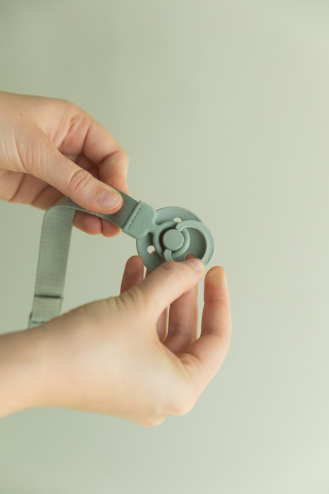 BIBS Schnullerkette Loop Sage