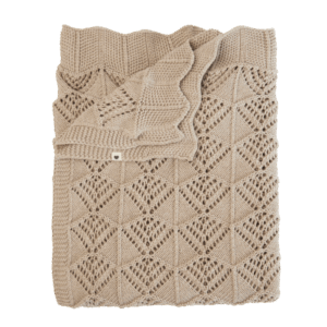 Strickdecke BIBS Wavy Vanilla