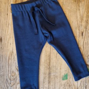 Rib-Leggings dunkelblau
