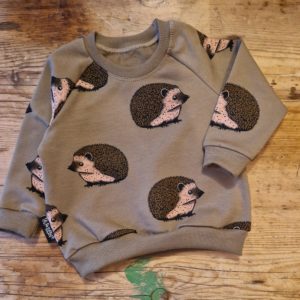 Sweater "Igel" grün