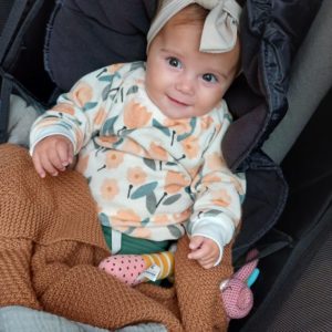 Frottee-Sweater "Blumen groß"