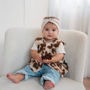 Leo-Weste braun/beige