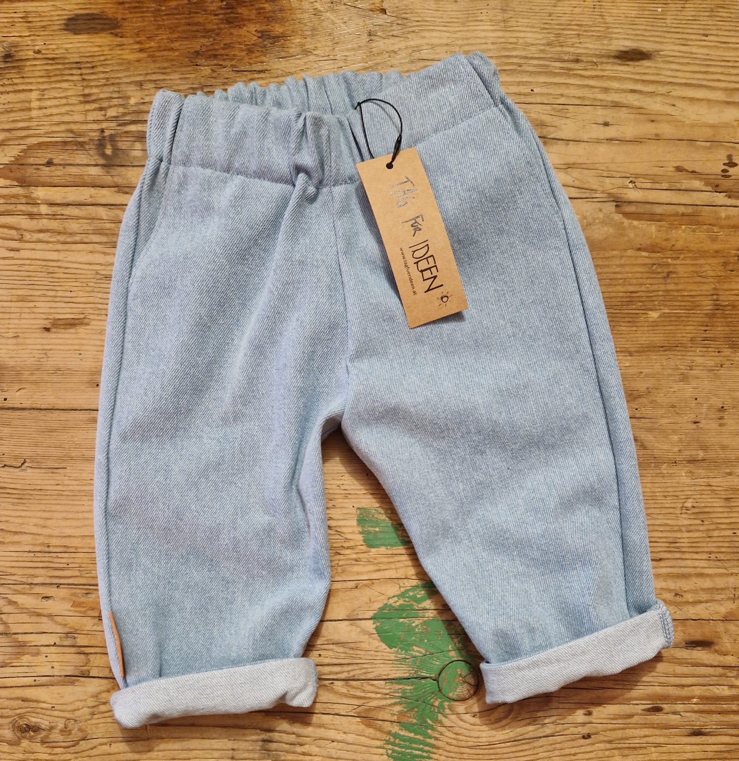Ballonjeans mit Eingrifftaschen hell – Bild 3