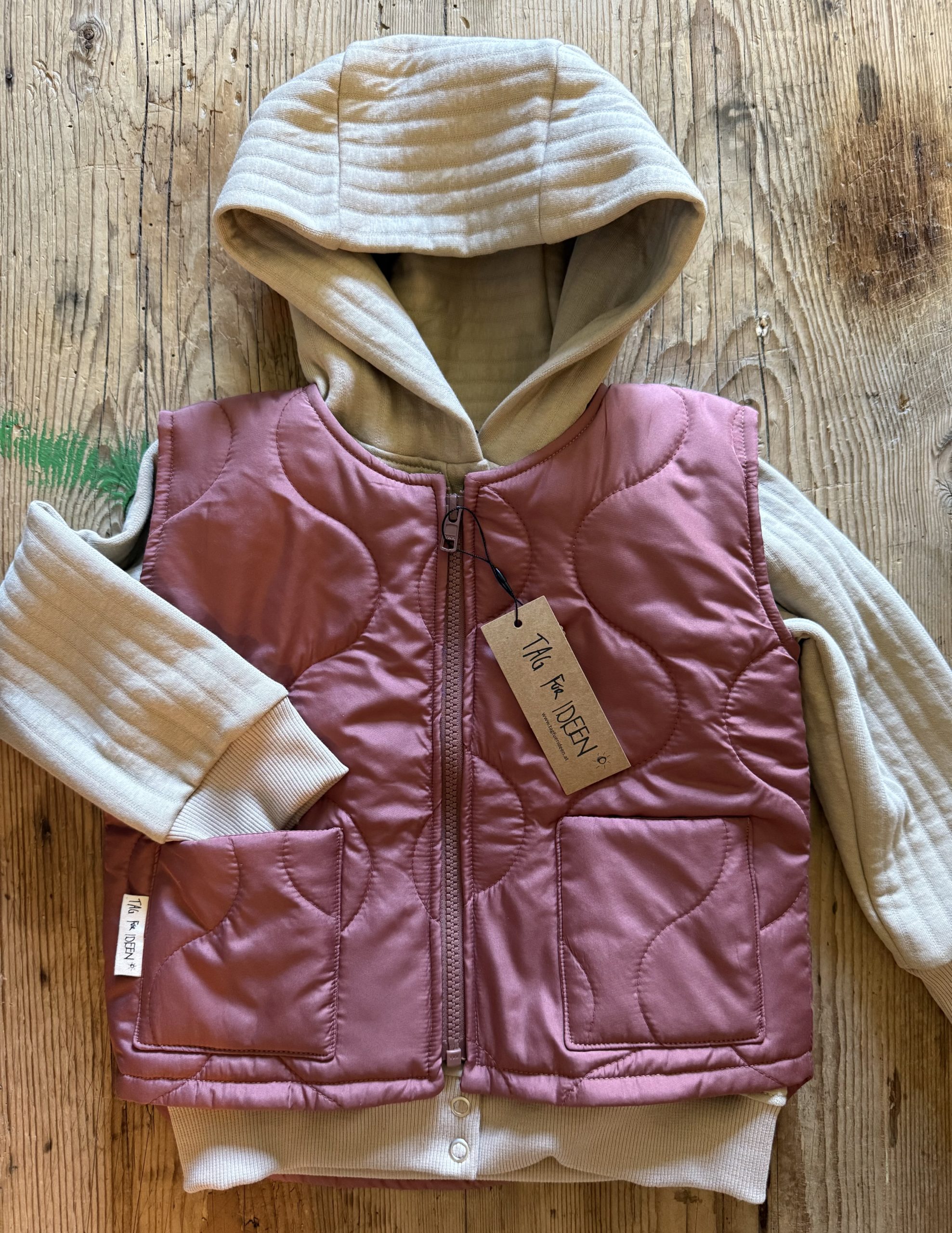 Steppweste "Rosewood"