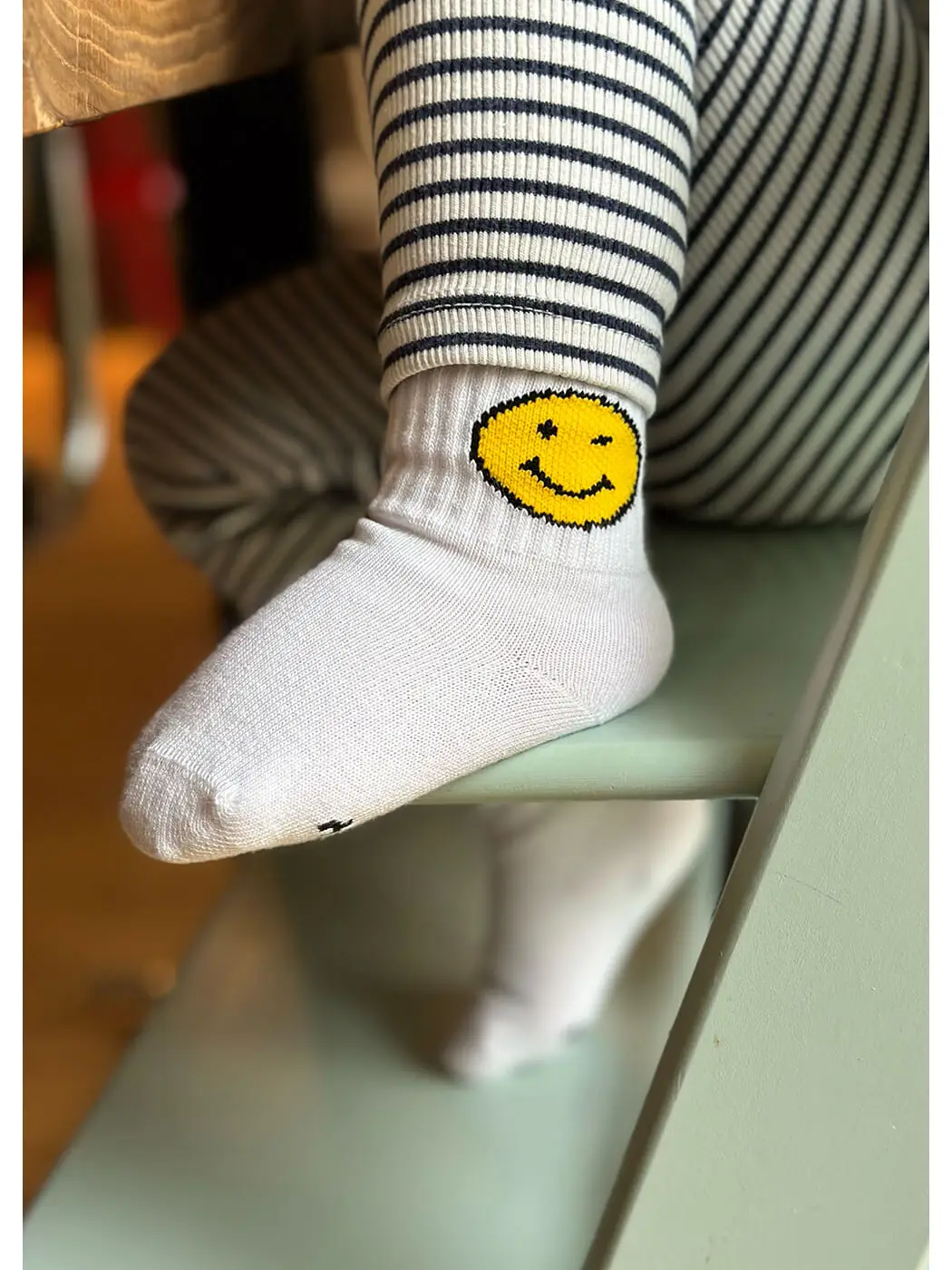 Socken "Smiley" gelb – Bild 5