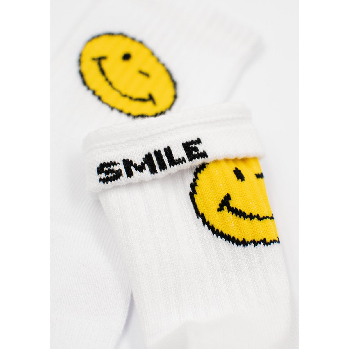 Socken "Smiley" gelb – Bild 4