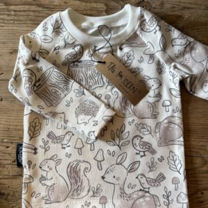 Langarmshirt Waldtiere