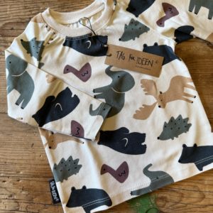 Langarmshirt "Safari" bunt