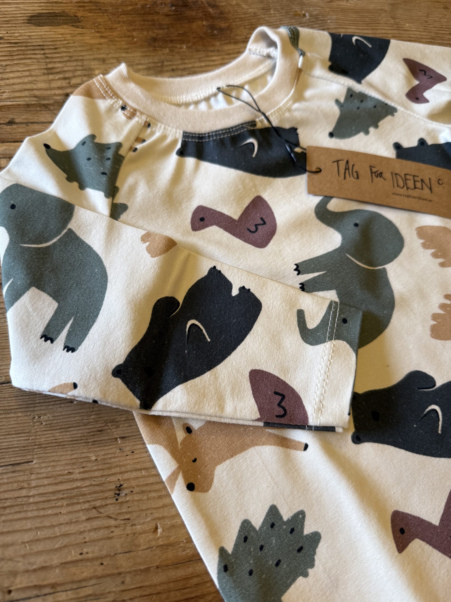 Langarmshirt "Safari" bunt – Bild 2