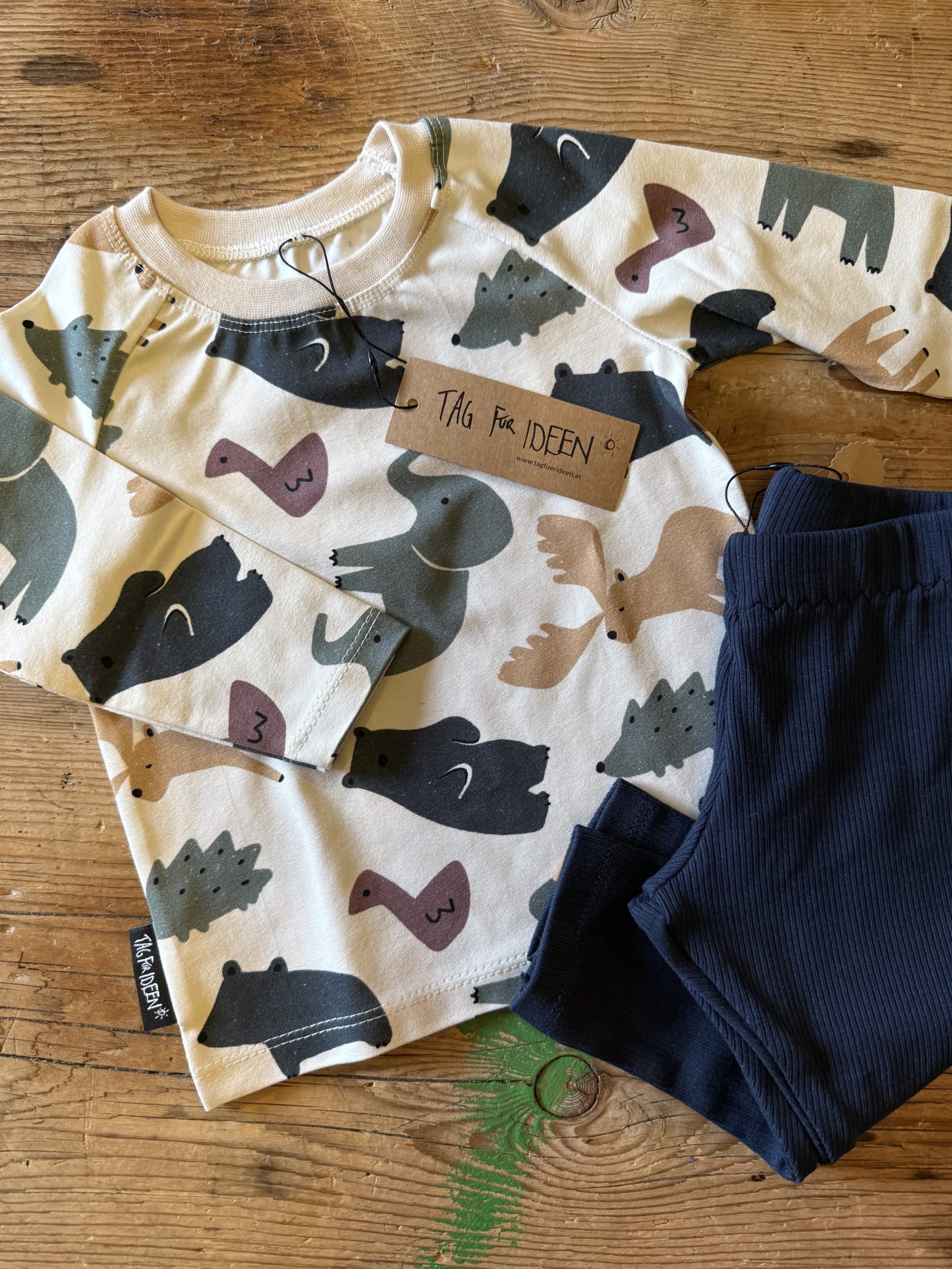 Langarmshirt "Safari" bunt – Bild 3