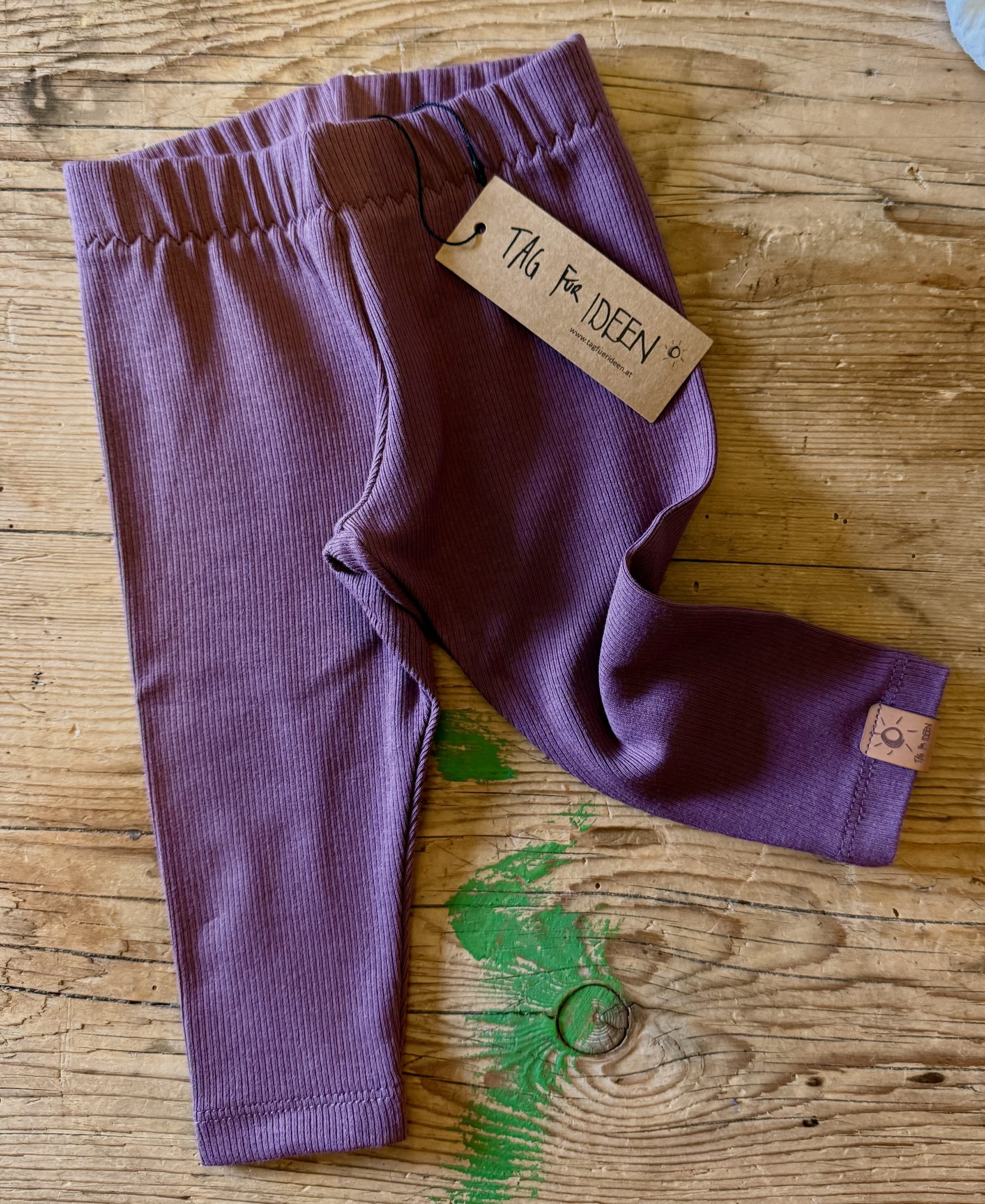 Rib-Leggings beere