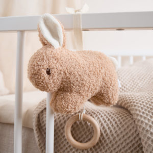 Musikspieluhr Hase "Fine"