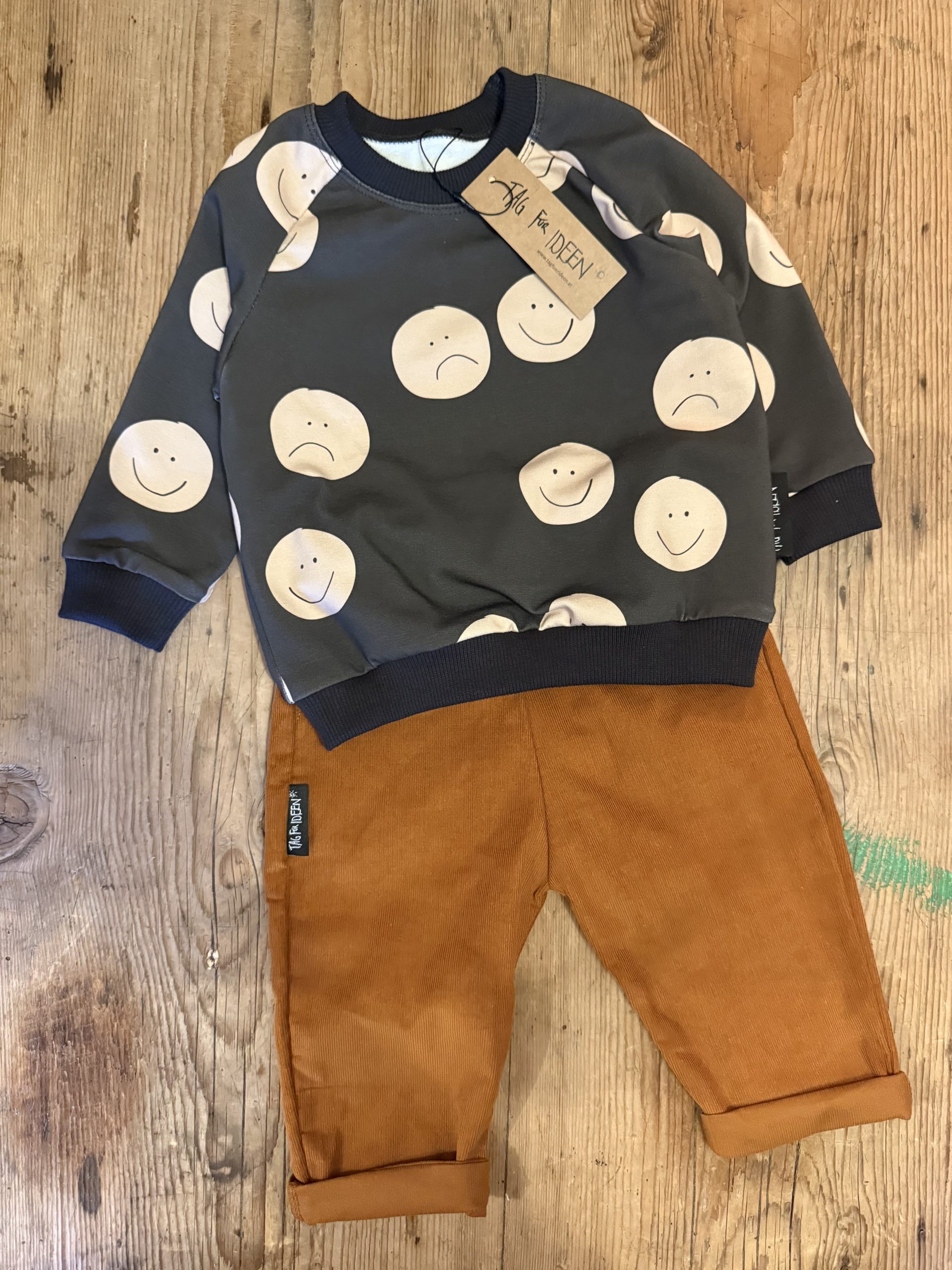 Feincordhose "cognac" – Bild 4