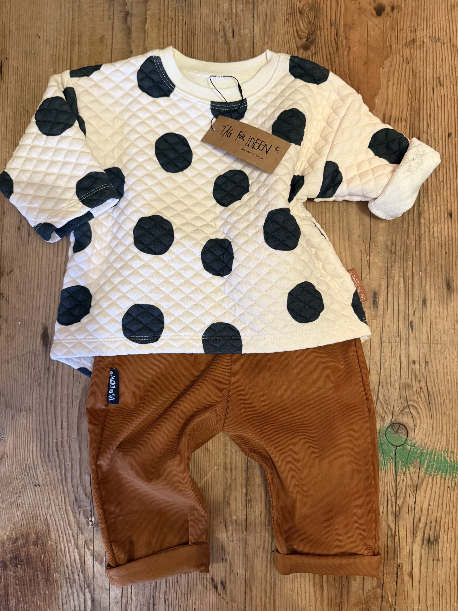 Feincordhose "cognac" – Bild 2