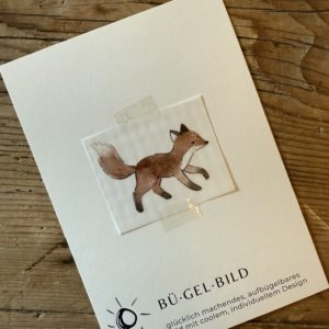 Bügelbild "kleiner Fuchs"