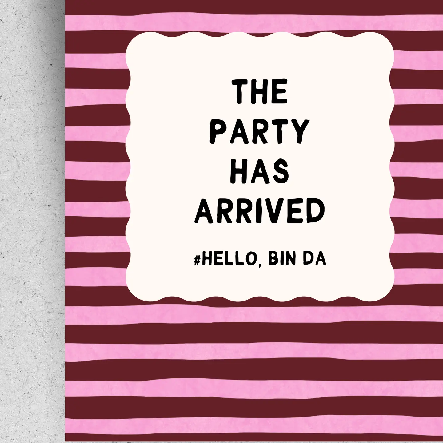 Postkarte "The Party has arrived" – Bild 2