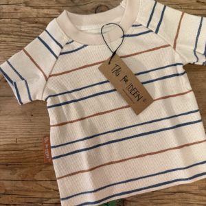 Rib-T-Shirt  "Streifen"