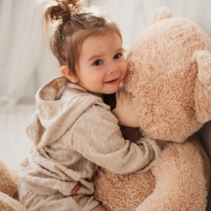 Retro-Frottee Set „Leo“ hellbeige