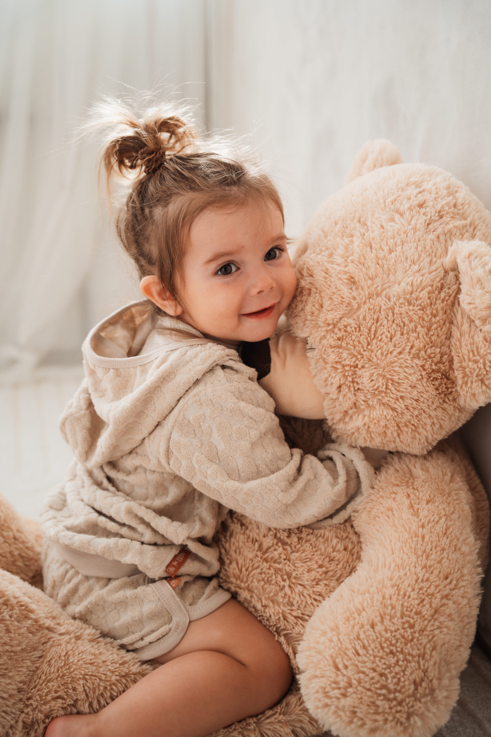 Retro-Frottee Set „Leo“ hellbeige