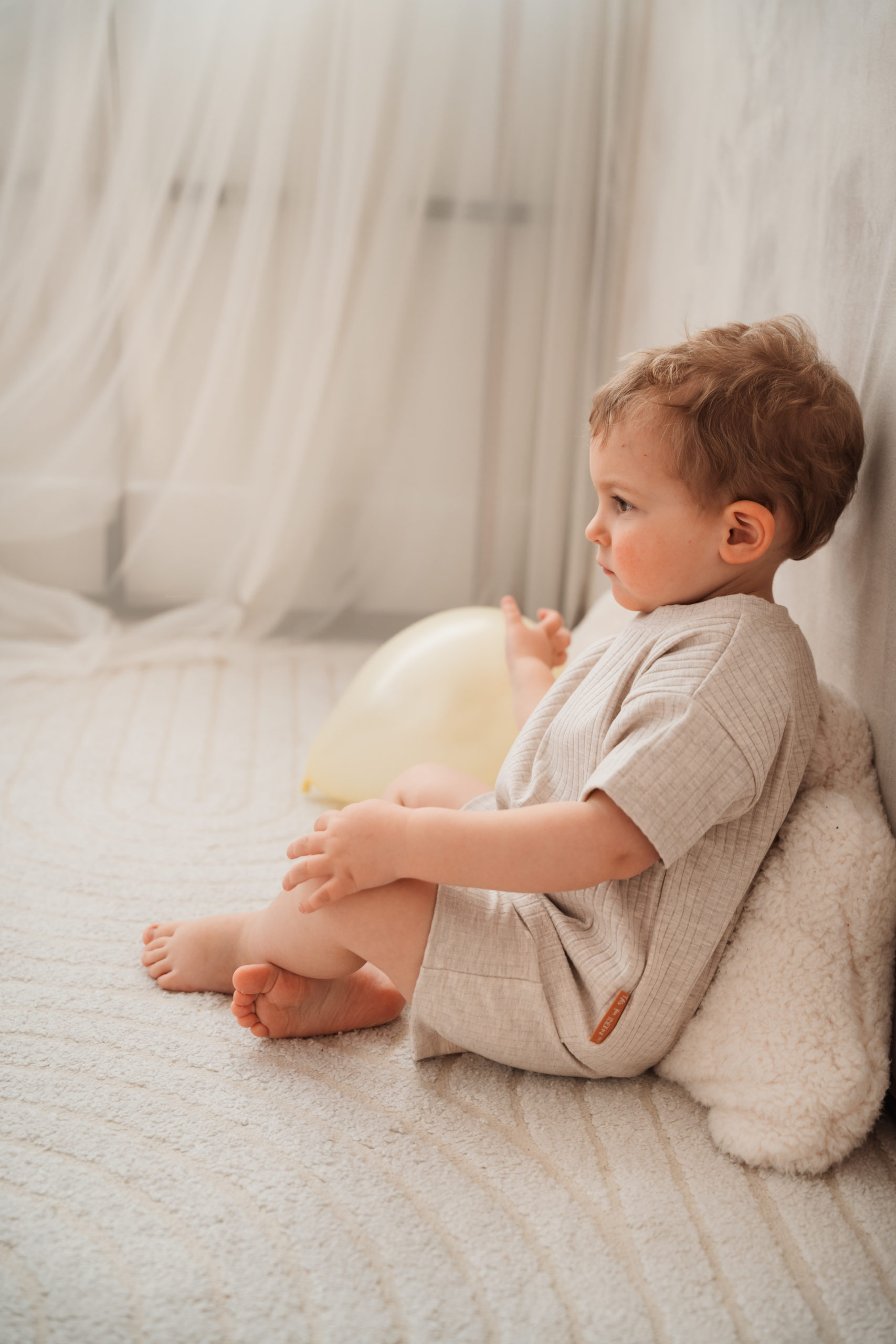 Breitrib-Set kurz Natur