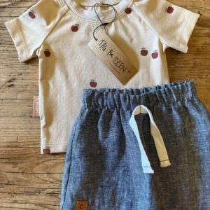 T-Shirt "Apfel" beige