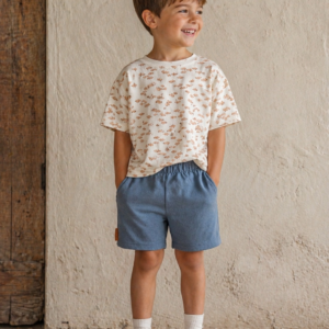 Sweat-Shorts "Jeanslook"