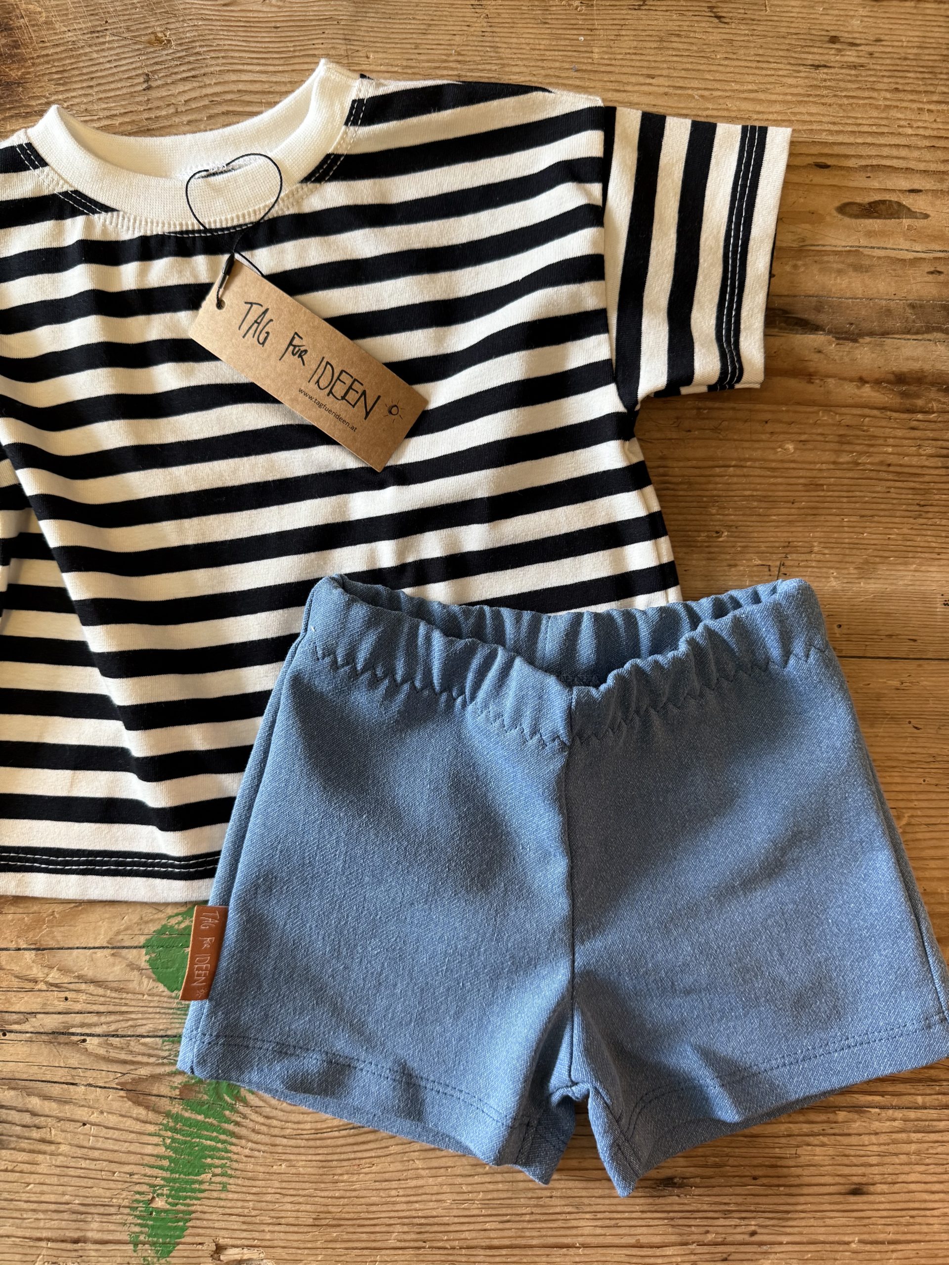 Sweat-Shorts "Jeanslook" – Bild 4