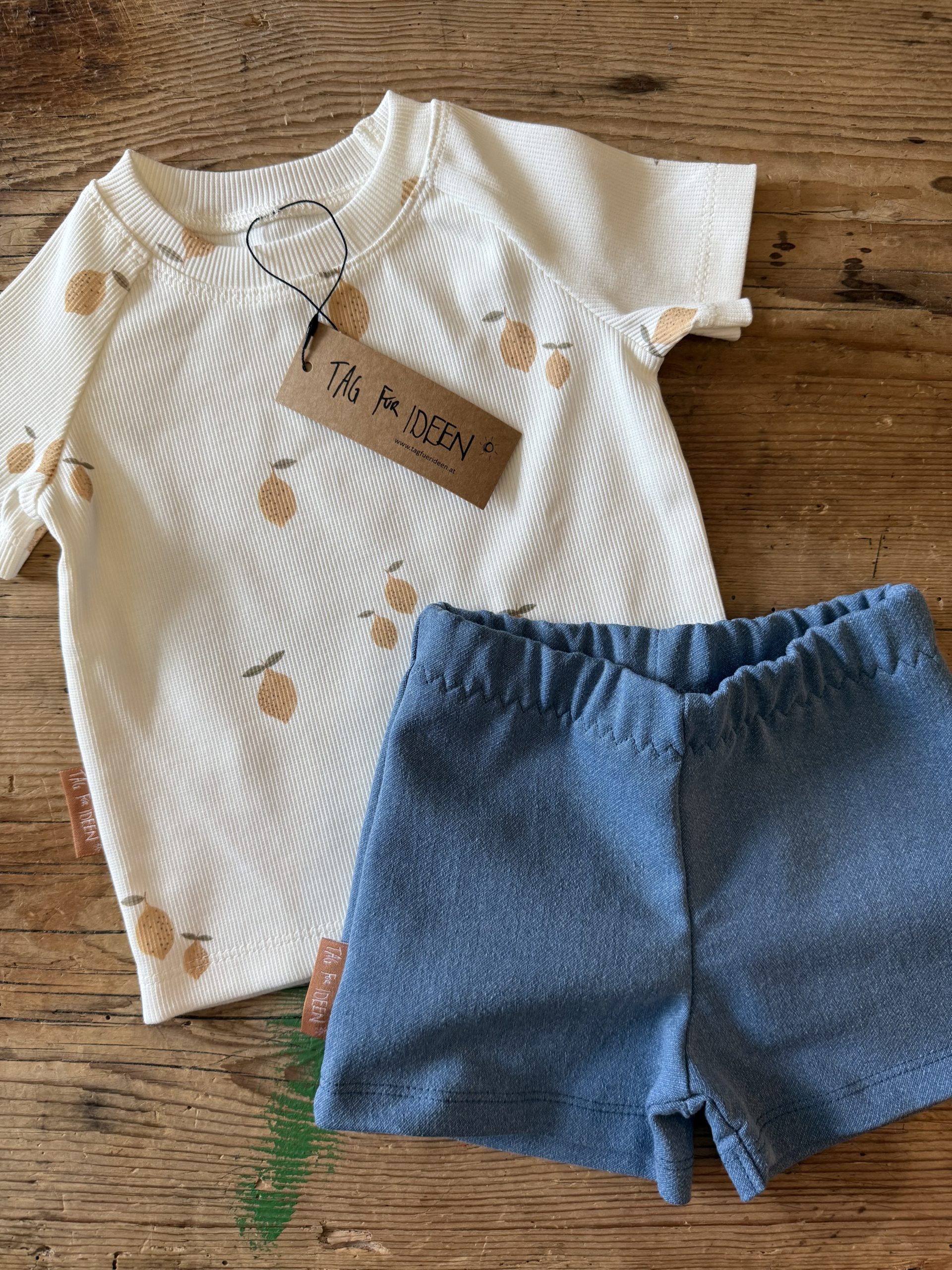 Sweat-Shorts "Jeanslook" – Bild 5