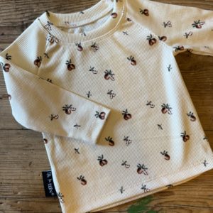 Langarmshirt Rib "Apfel"