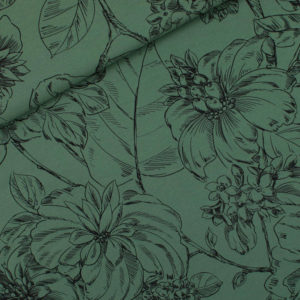 French Terry  "Wild Roses"