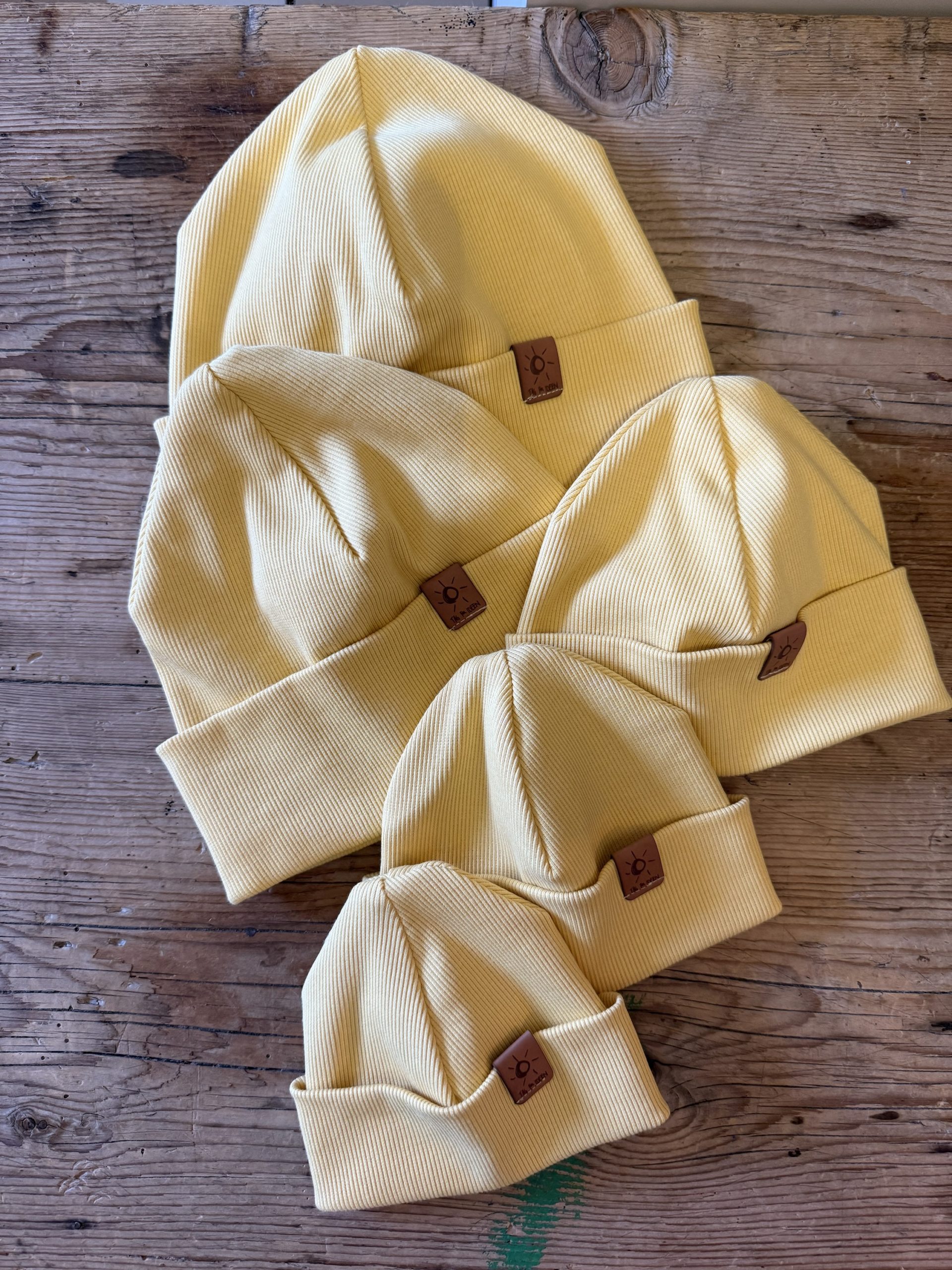 RIB-Mütze "buttergelb" – Bild 4