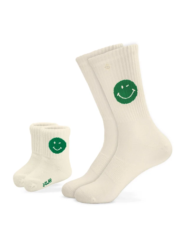 Socken "Smile" grün – Bild 2
