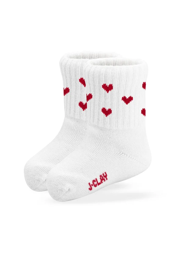 Socken "Herzen" rot – Bild 2