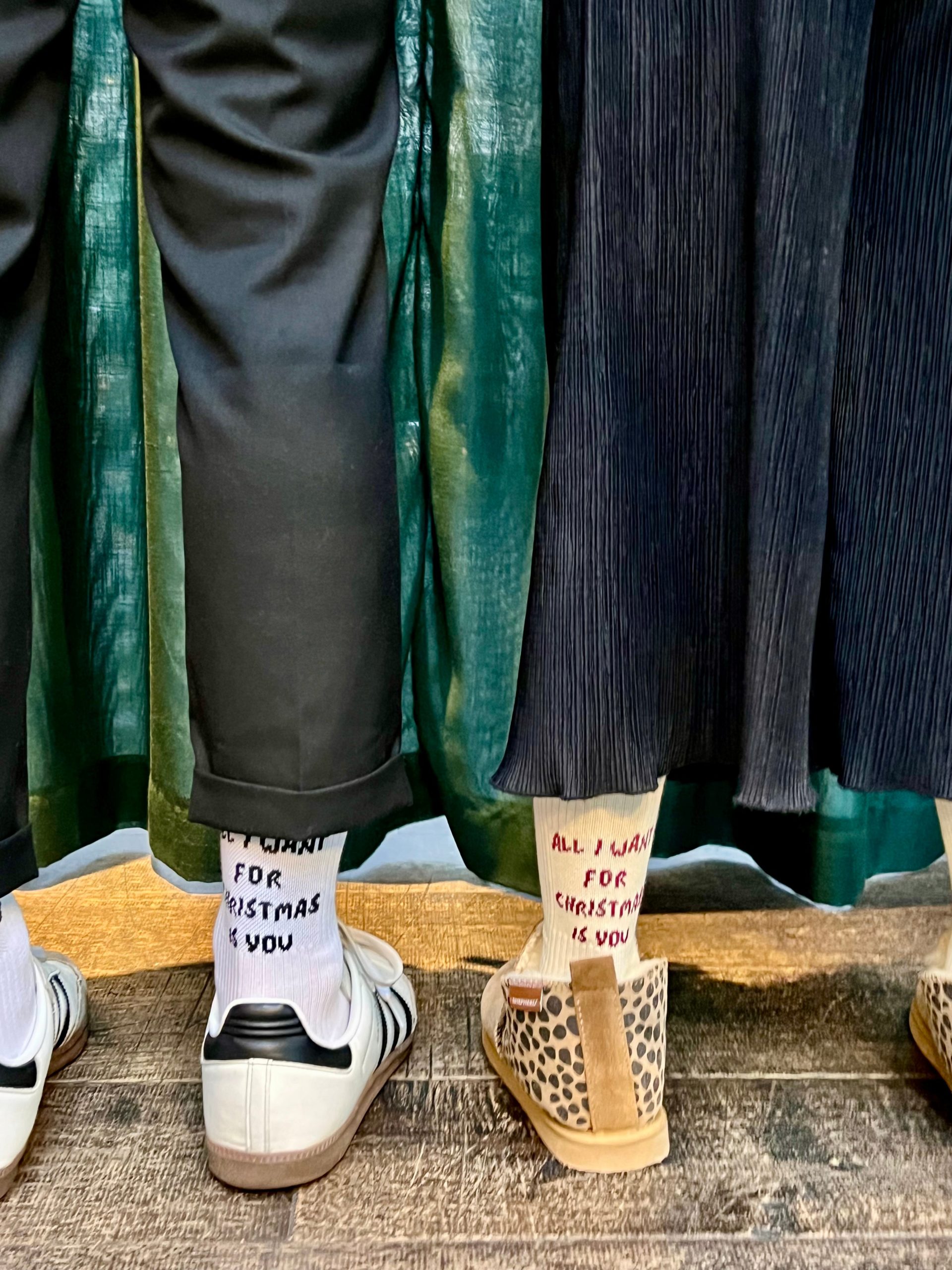 Socken "All i want for christmas"